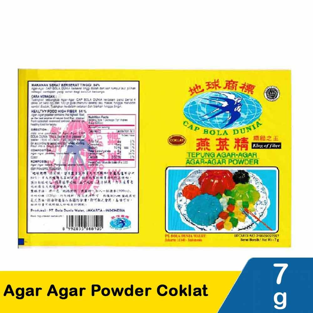 Bola Dunia - Tepung Agar Agar