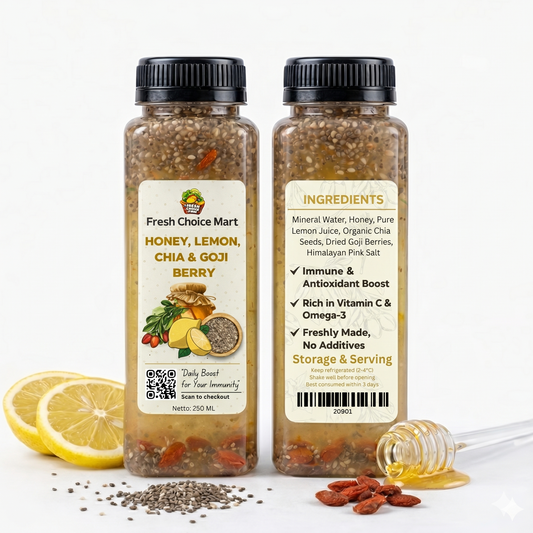 Honey Lemon Chia with Goji Berry